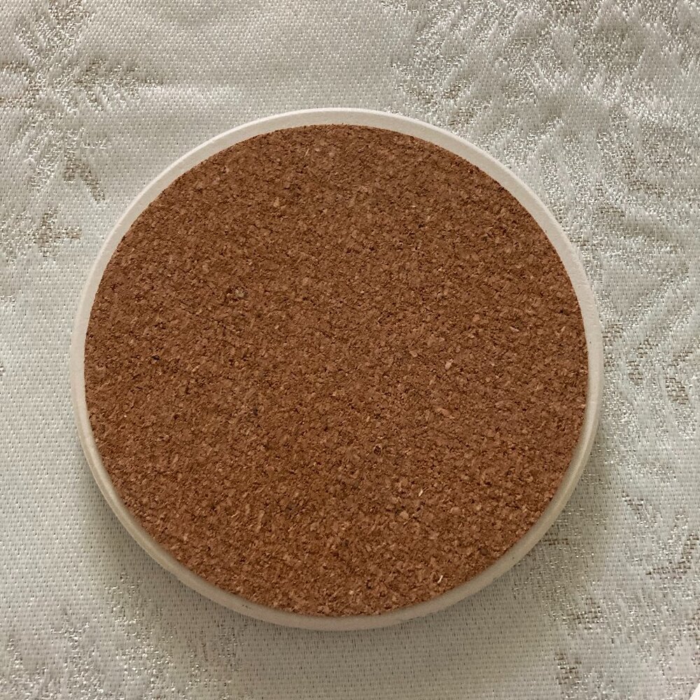 Wild Birds Unlimited Cardinal Stone Coasters-Set of 4 NWT - Picture 4 of 6